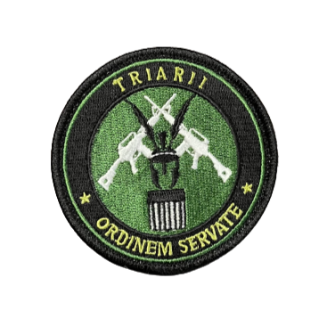 Triarii Embroidered Patches with Velcro